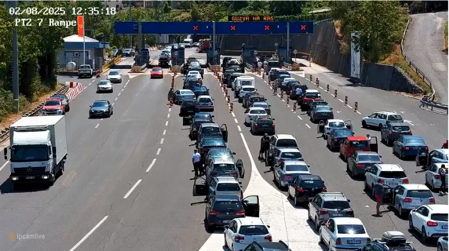 Gužve na Sozini, formirane ogromne kolone