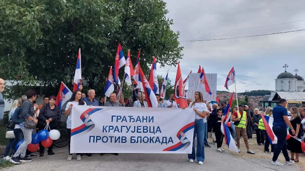 Skupovi u Srbiji koji se protive blokadama održavaju se širom Srbije