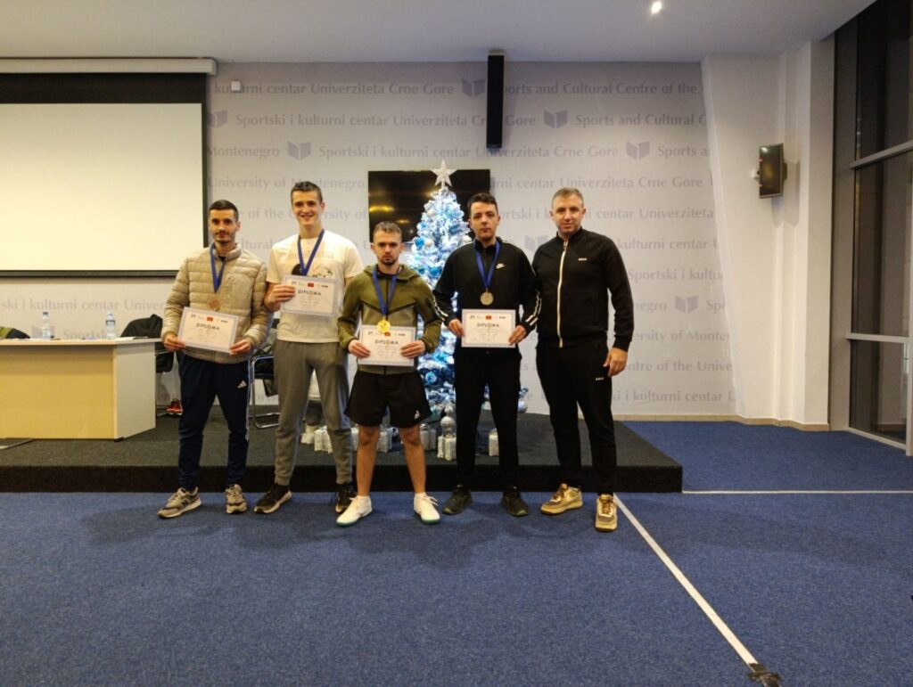 Studentsko prvenstvo Crne Gore u stonom tenisu: Titula za Miloša Rahovića