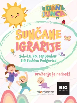 “Sunčane Igrarije” sjutra u Podgorici