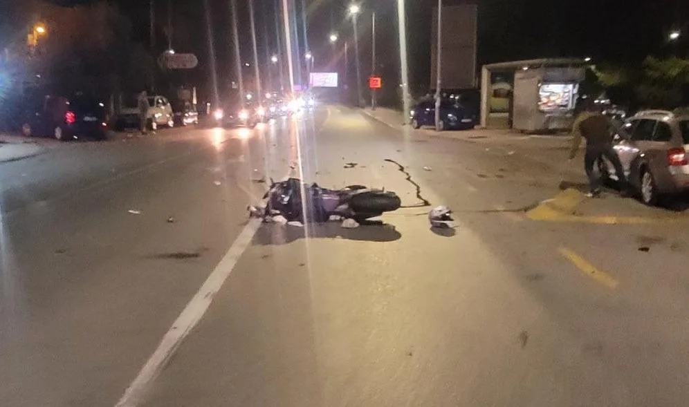 Motociklista povrijeđen u udesu u Baru