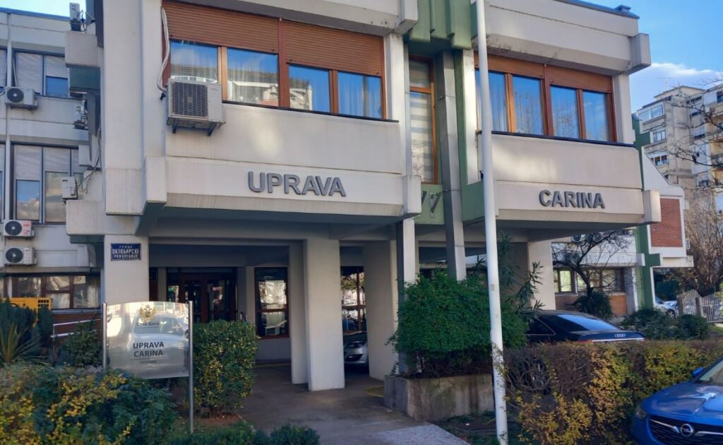 Uprava carina ostvarila rast prihoda od 107 miliona eura za 11 mjeseci
