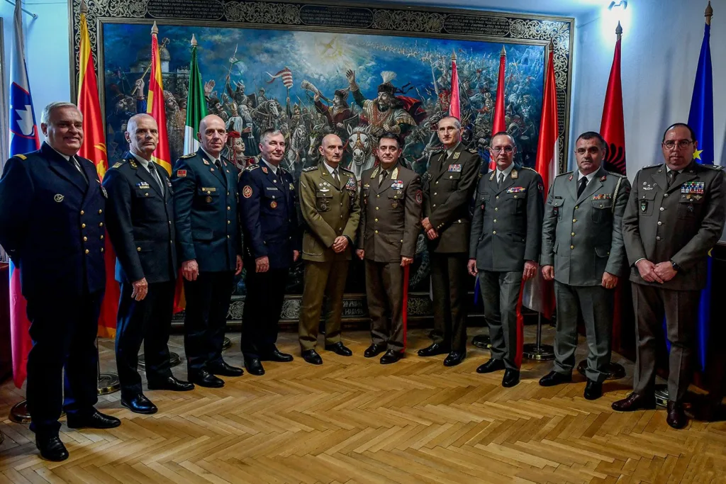 Vuksanović učestvovao na 13. sastanku načelnika generalštabova država članica Odbrambene inicijative za saradnju (DECI)