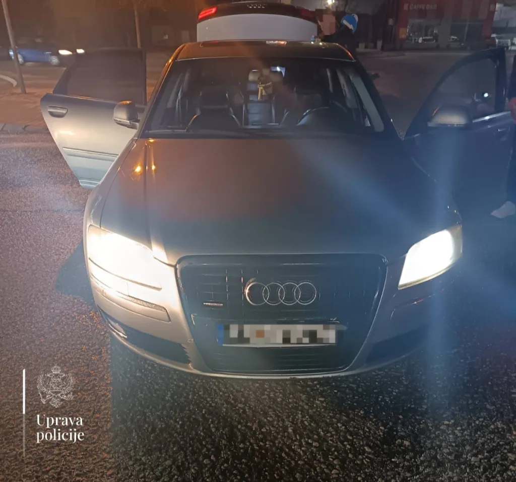 Akcija policije: Uhapšene tri osobe, oduzeta tri vozila marke Audi