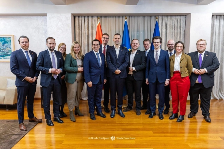 Posjeta Mlade grupe CDU/CSU Bundestaga Crnoj Gori snažan signal podrške evropskom putu