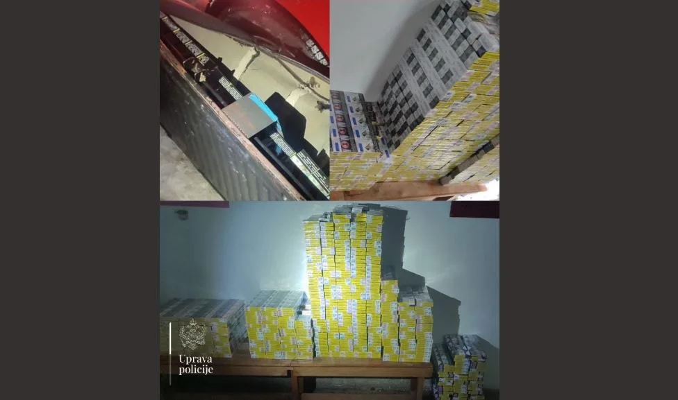 Uhapšen mladić zbog krijumčarenja: Granična policija u vozilu pronašla 300 šteka cigareta