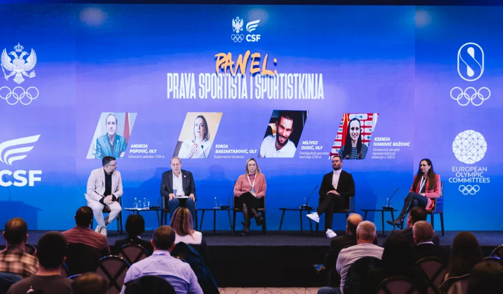 Ksenija Božović učestvovala na Crnogorskom sportskom forumu