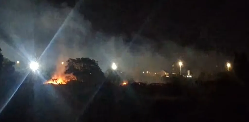 (VIDEO) Požar u Farmacima u blizini magistrale