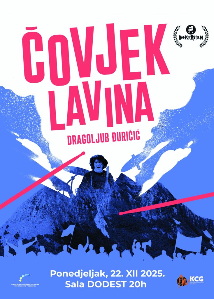 Dokumentarni film „Čovjek lavina“ o Dragoljubu Đuričiću u KIC-u