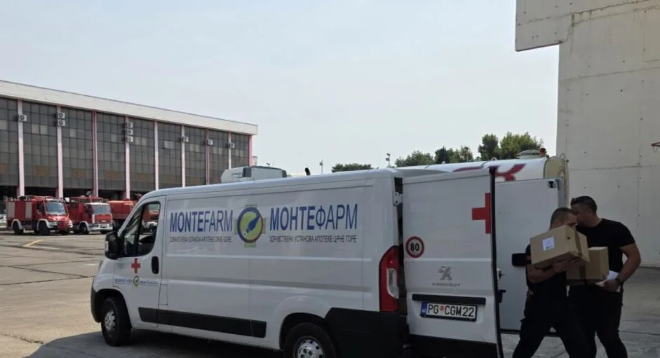 Montefarm donirao zaštitnu opremu i elektrolite podgoričkoj Službi zaštite i spašavanja