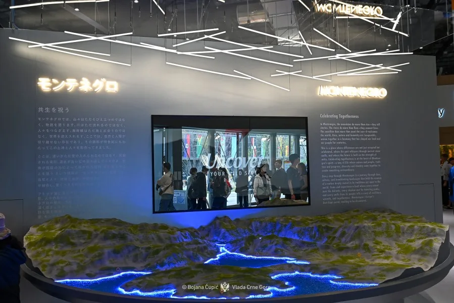 Dva miliona posjetilaca prostora Crne Gore na EXPO u Japanu