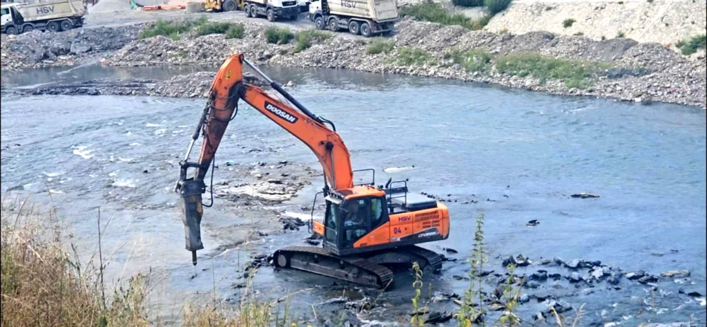 Euromost: U Bijelom Polju se nastavlja  nezakonita eksploatacija riječnog materijala  iz Lima