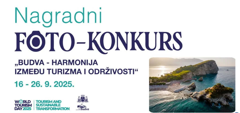 Nagradni foto-konkurs „Budva – harmonija između turizma i održivosti“ traje do sjutra