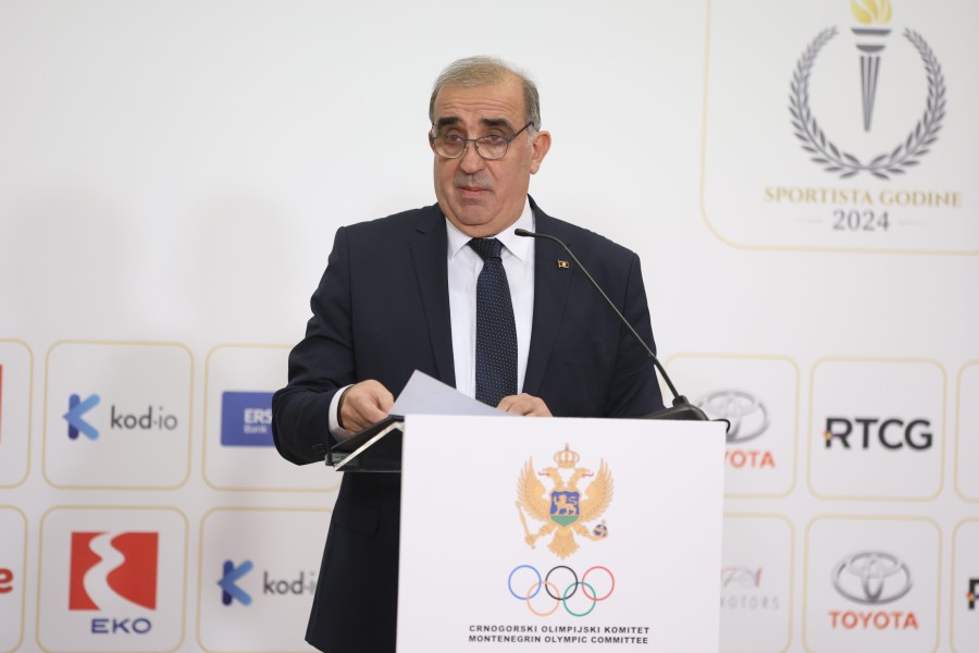 Simonović: Rezultati u 2025. godini snažan signal da se crnogorski sport kreće u dobrom pravcu