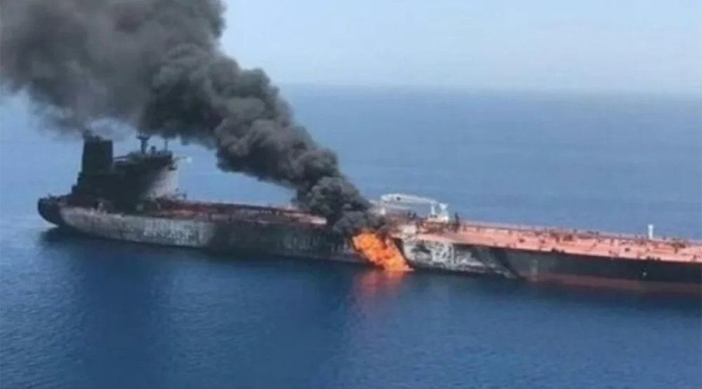 Eksplozija na tankeru sjeverno od Bosfora