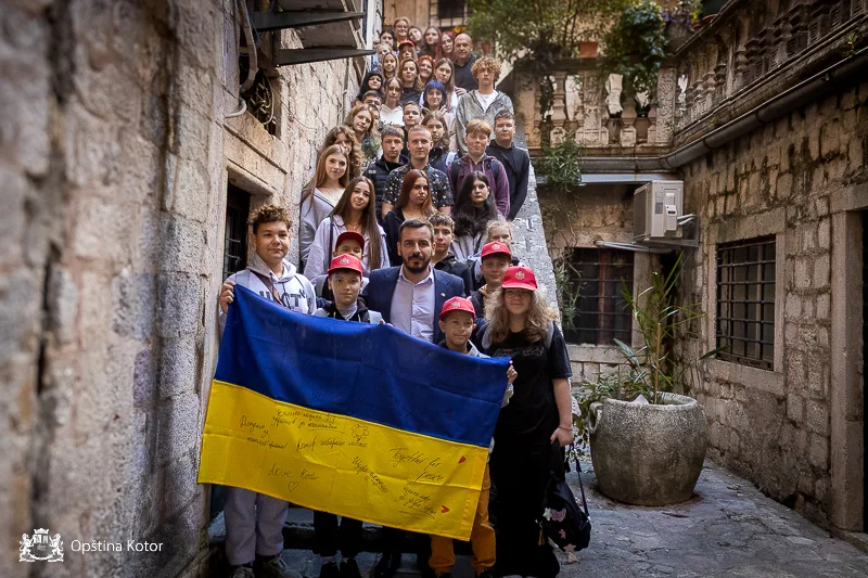 Ukrajinska djeca sa ratom pogođenih područja boravila na odmoru i oporavku u Crnoj Gori