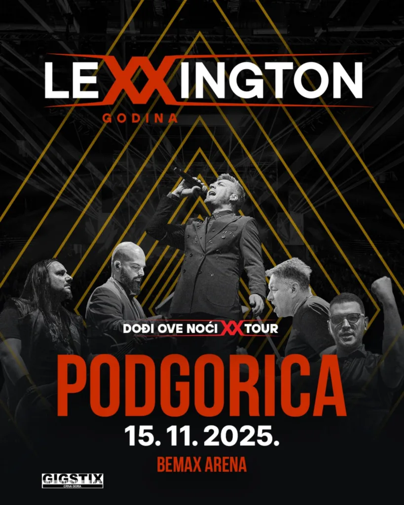 Koncert Lexingtona u Bemax areni 15. novembra