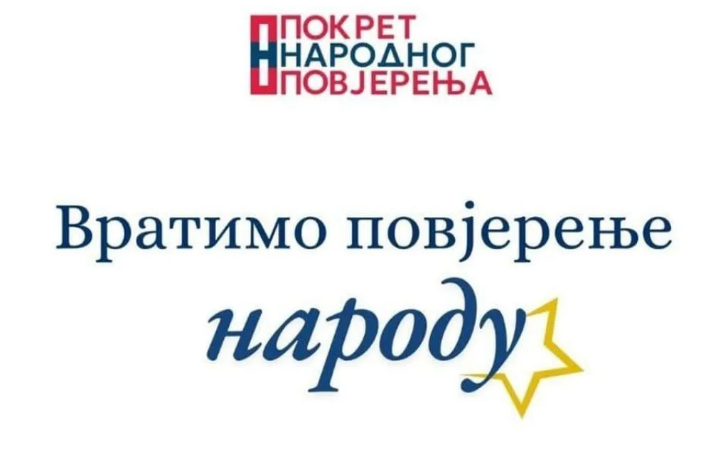 Šćekić predstavio logo i program “Pokreta narodnog povjerenja”