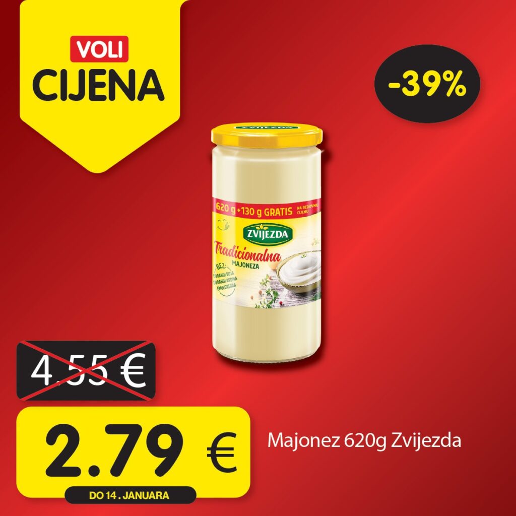 Obratite pažnju na nove Voli cijene!