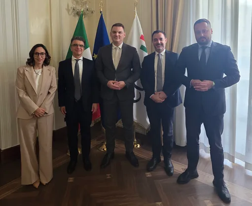 Ministar energetike i rudarstva Admir Šahmanović u posjeti razvojnoj banci CDP u Rimu