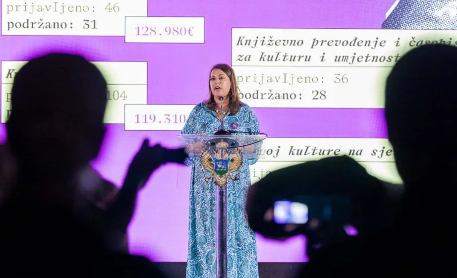 Vujović: Rast ulaganja u kulturu potvrđuje strateški značaj kulturno-umjetničkog stvaralaštva