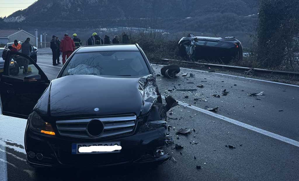 Saobraćajna nezgoda na putu Bar-Virpazar