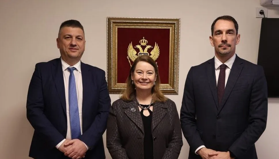 Marković i Novović sa Rajzing Rajnke: Potvrđeno snažno partnerstvo Tužilaštva Crne Gore i SAD