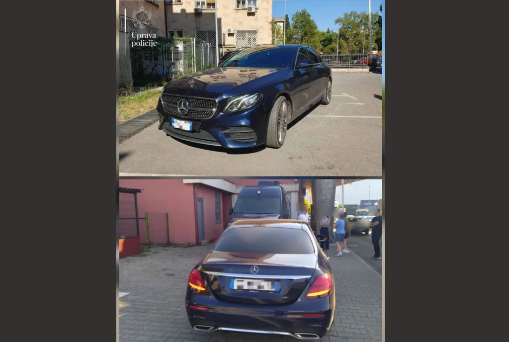 Policija na Božaju oduzela vozila koja potražuje Interpol Italija