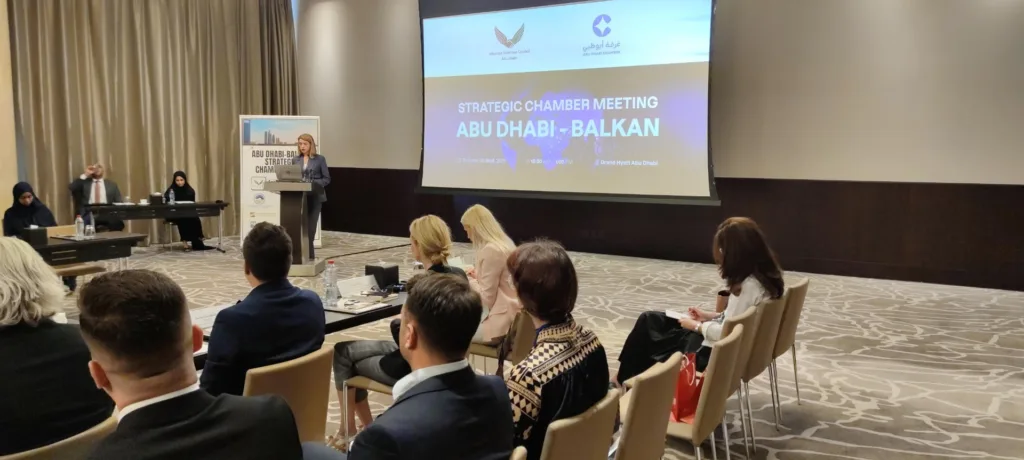 Drakić na strateškom forumu privrednih komora ABU DHABI – BALKAN: Komplementarne snage možemo pretvoriti u zajedničku viziju razvoja