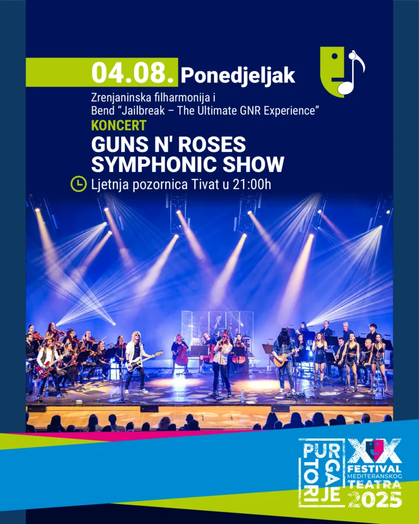 Guns N’ Roses Symphonic Show: Rock spektakl na ljetnjoj pozornici u Tivtu