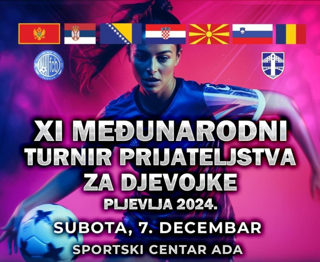 Pljevlja domaćin XII Međunarodnog turnira prijateljstva za djevojke