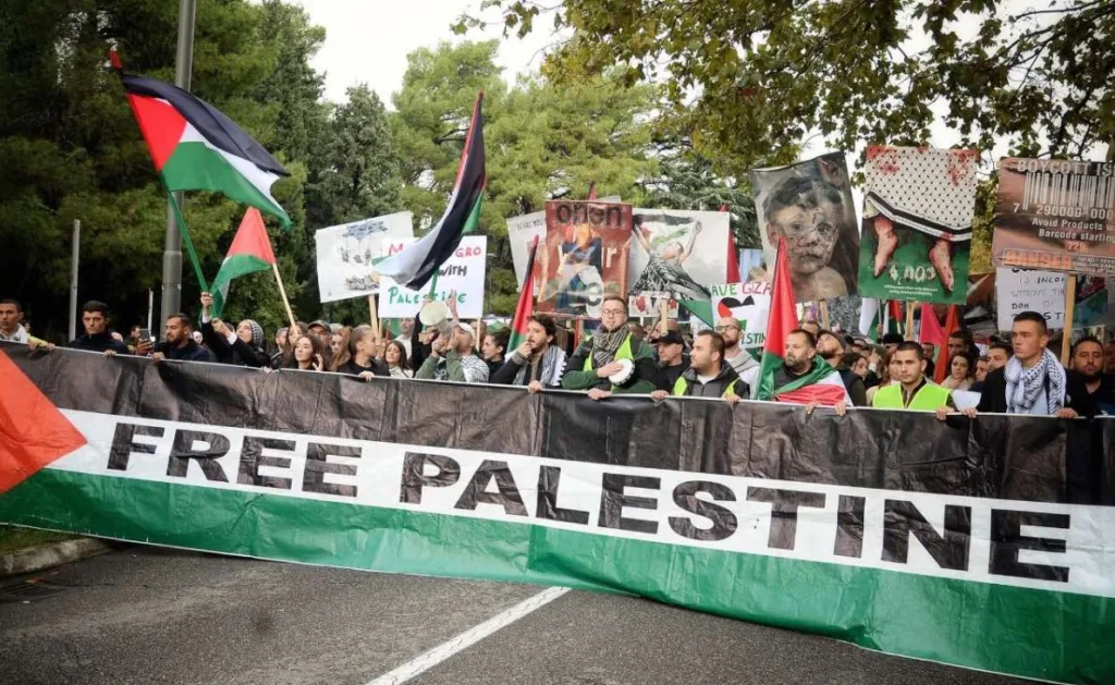 Sjutra u više crnogorskih gradova protesti podrške Palestini