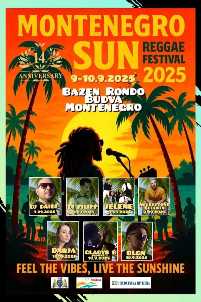 Muzičari iz sedam zemalja na Montenegro sun reggae festivalu u Budvi