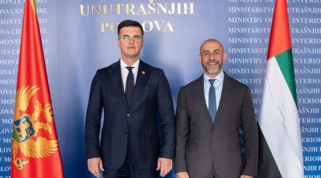 Šaranović-Lotah: UAE podržavaju napore Crne Gore u daljoj modernizaciji policije