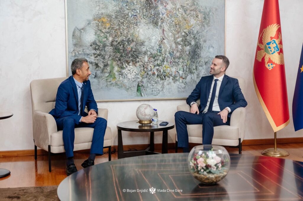 Jačati saradnju Crne Gore i UAE u domenu turizma, energetike i inovacija
