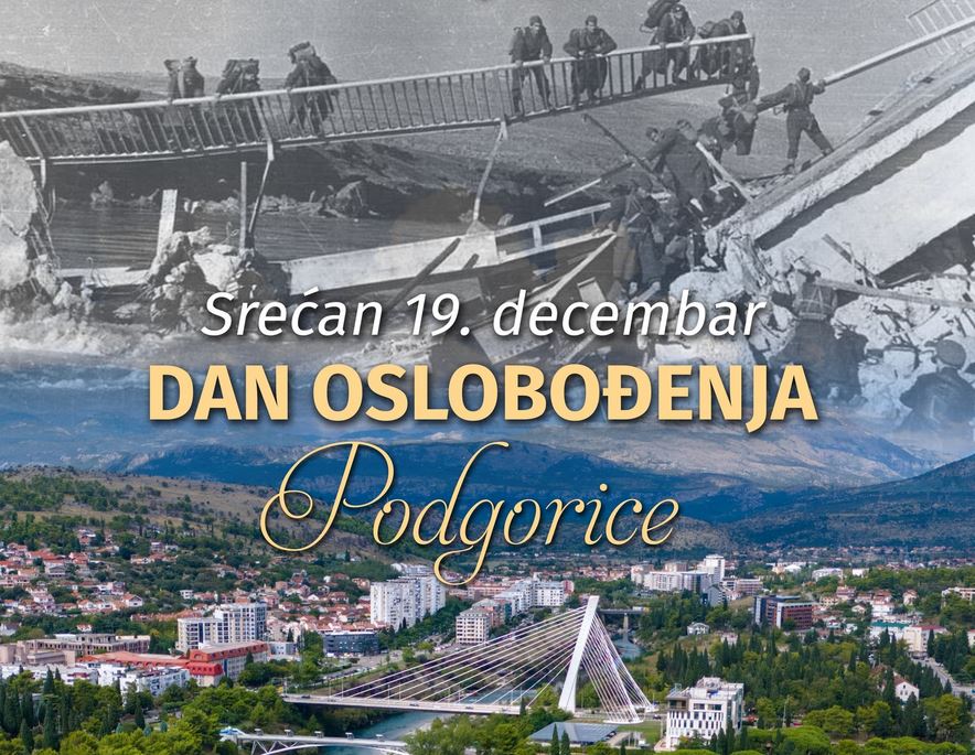Čestitke povodom Dana oslobođenja Podgorice