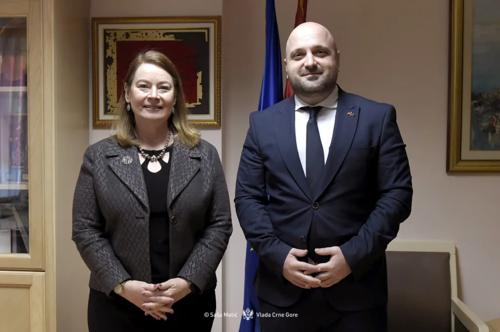 Božović se zahvalio Rajnke na podršci reformama u pravosuđu