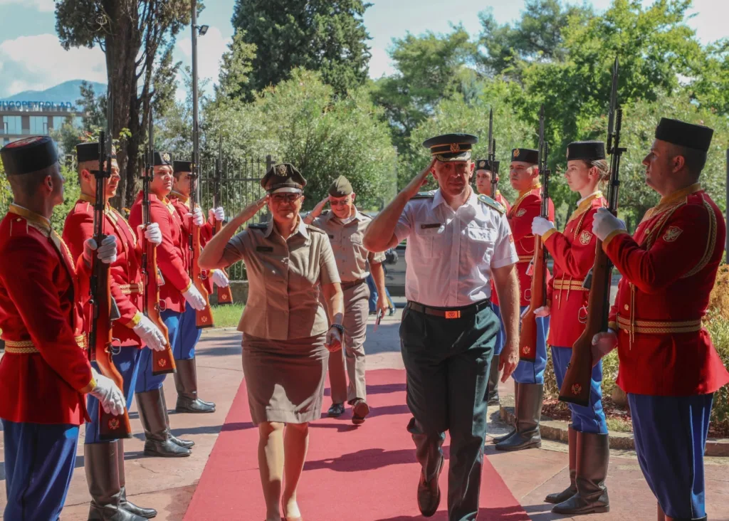 Vuksanović primio u zvaničnu posjetu komadanticu Nacionalne garde savezne države Mejn Dajan Dan