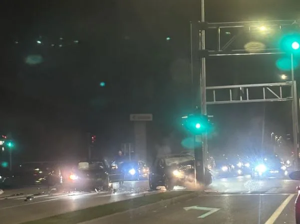Saobraćajna nezgoda na bulevaru Vilija Branta