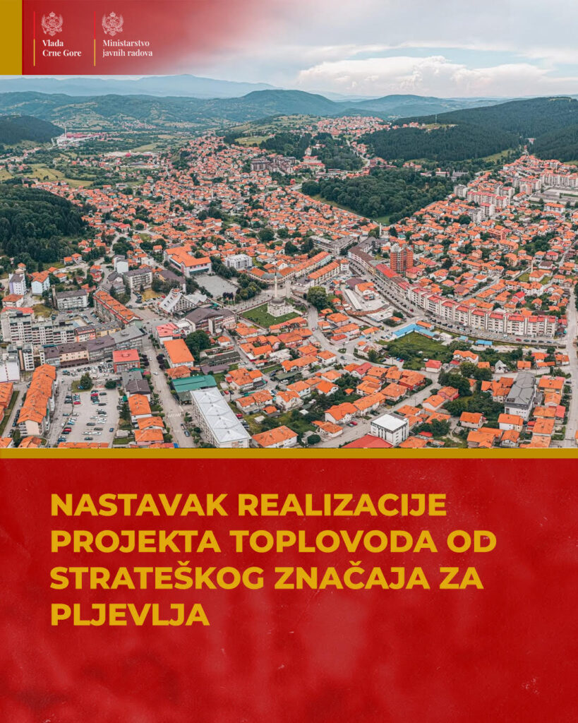 Potpisan ugovor za izgradnju toplovoda od TE Pljevlja do grada