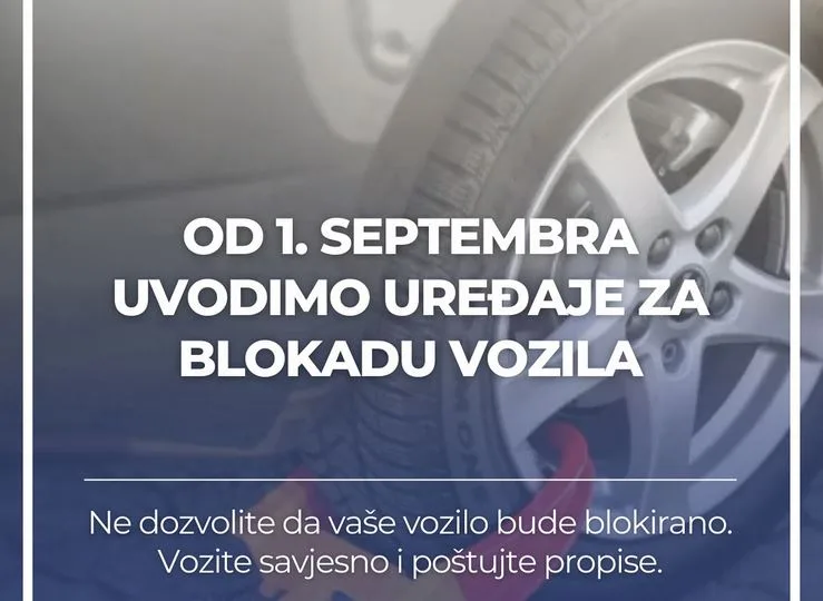 Parking servis od septembra uvodi uređaj za blokadu vozila