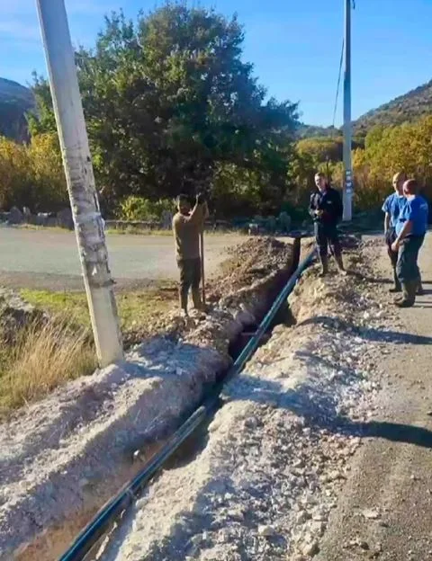 Postavljeno 1.100 metara cjevovoda za bolje vodosnabdijevanje u Kučima