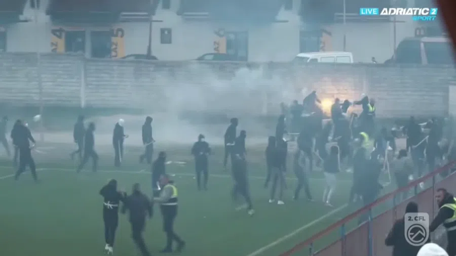 Zbog nasilja na utakmici u Nikšiću procesuirana 22 navijača